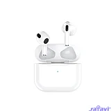 TWS Air3 Pro.
.纽扣电池 、超长待机，
.精密壳料 、原装质感，
.智能充电仓，充满电可待机8个月，
.三真电量显示 、支持改名定位，
.复合膜喇叭 、HiFi音效。 - rafavi 蓝牙耳机